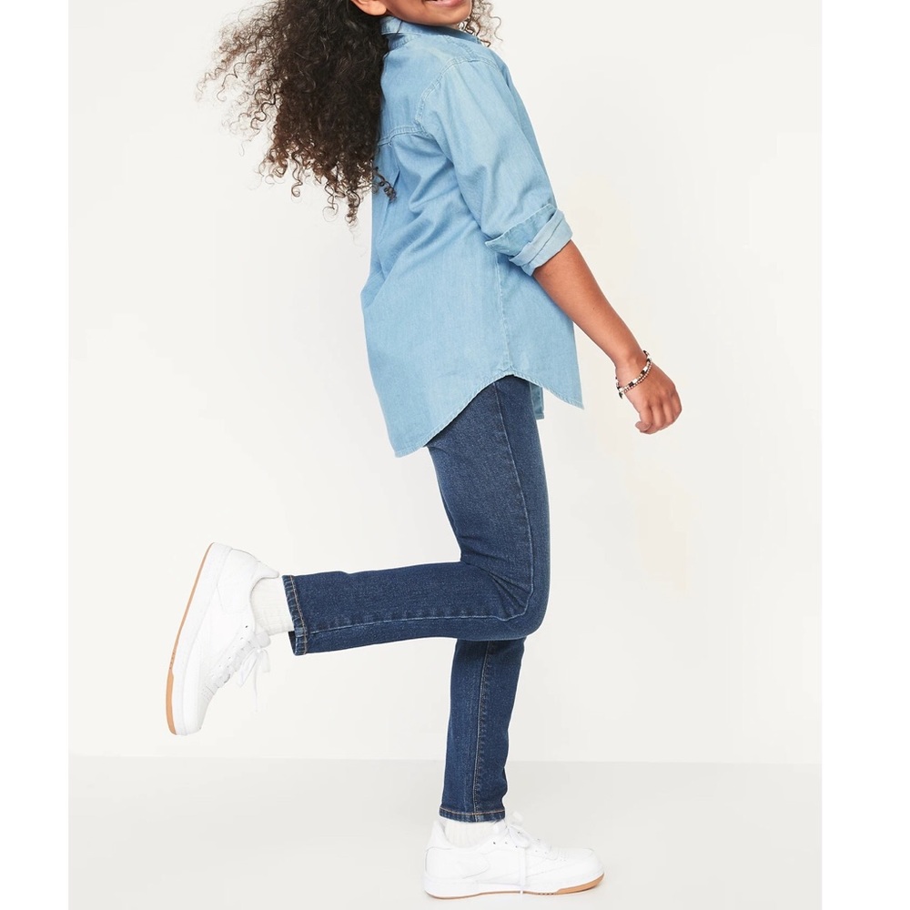💥3for$28 NWOT Old Navy Girls WoW Skinny Blue Jeans / Wow Jeans
